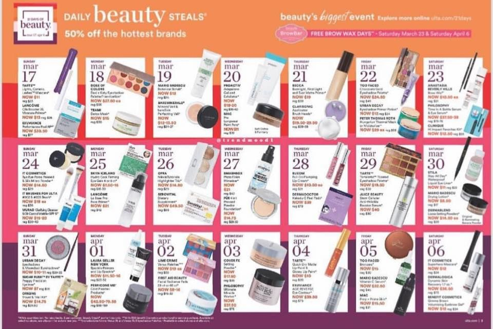 Ulta 21 Days Of Beauty 2024 Calendar