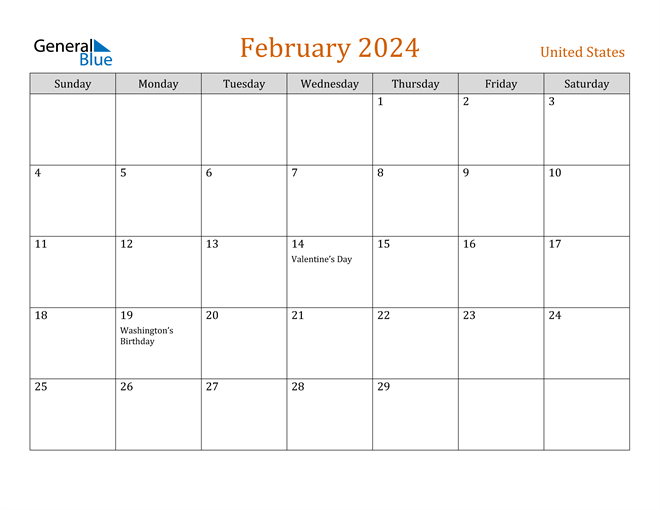 February 2024 Calendar Editable 2024 Calendar Printable