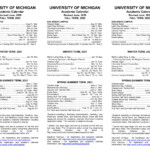 University Of Michigan Academic Calendar 2021-2024