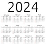 2024 Cute Calendar Printable