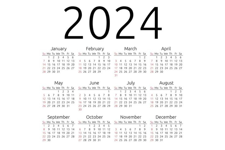 2024 Cute Calendar Printable