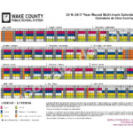 Wake County Year Round School Calendar 2024-25