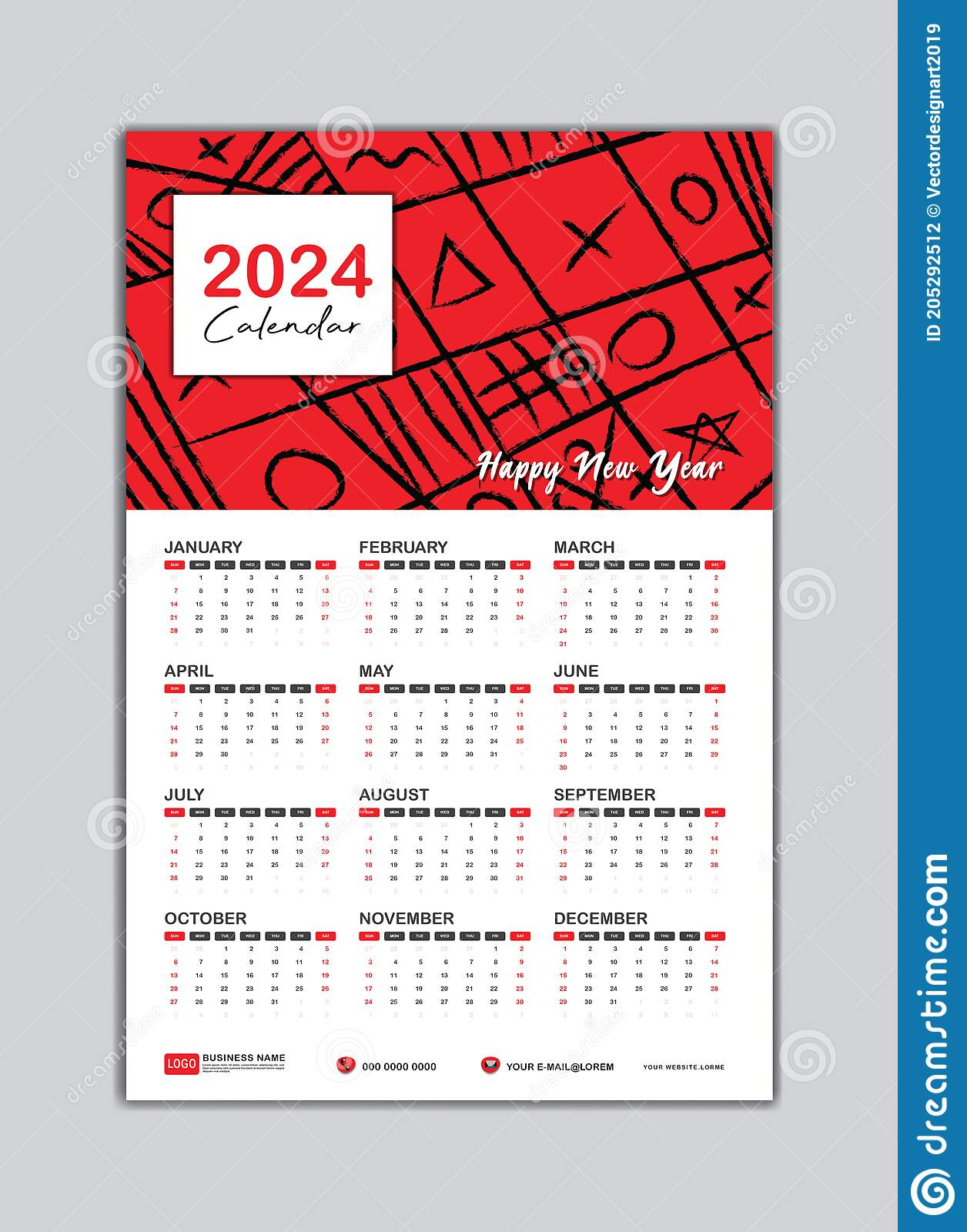 Wall Calender 2024 2024 Calendar Printable