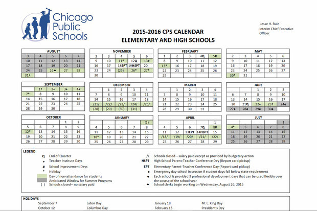 Cps Calendar 2024-25