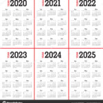 2020 2021 2022 2023 2024 Calendar