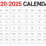 2020 2021 2022 2023 2024 Calendar