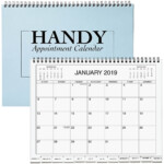 5yr Wall Calendar 2019 2024