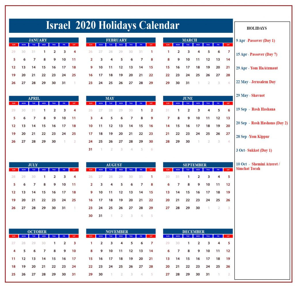 What Year Is 2024 On Jewish Calendar 2024 Calendar Printable