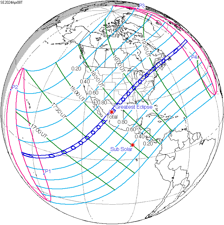 April 2024 Eclipse Calendar