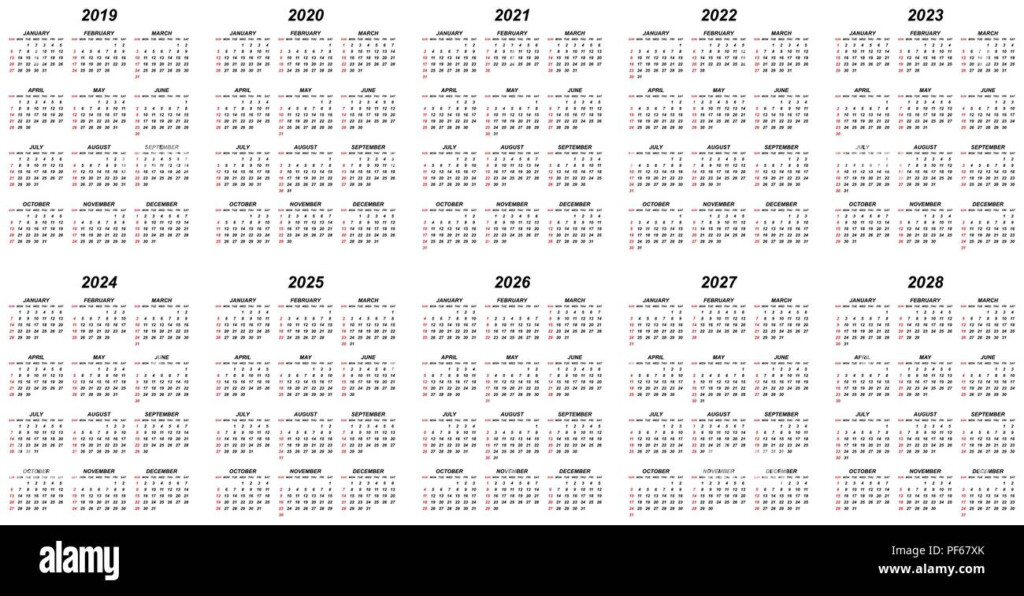 Ops 2021-2024 Calendar