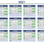 2024 Standard Possession Order Calendar