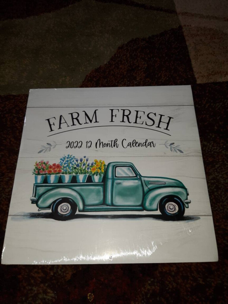 Farm Fresh 2024 12 Month Calendar