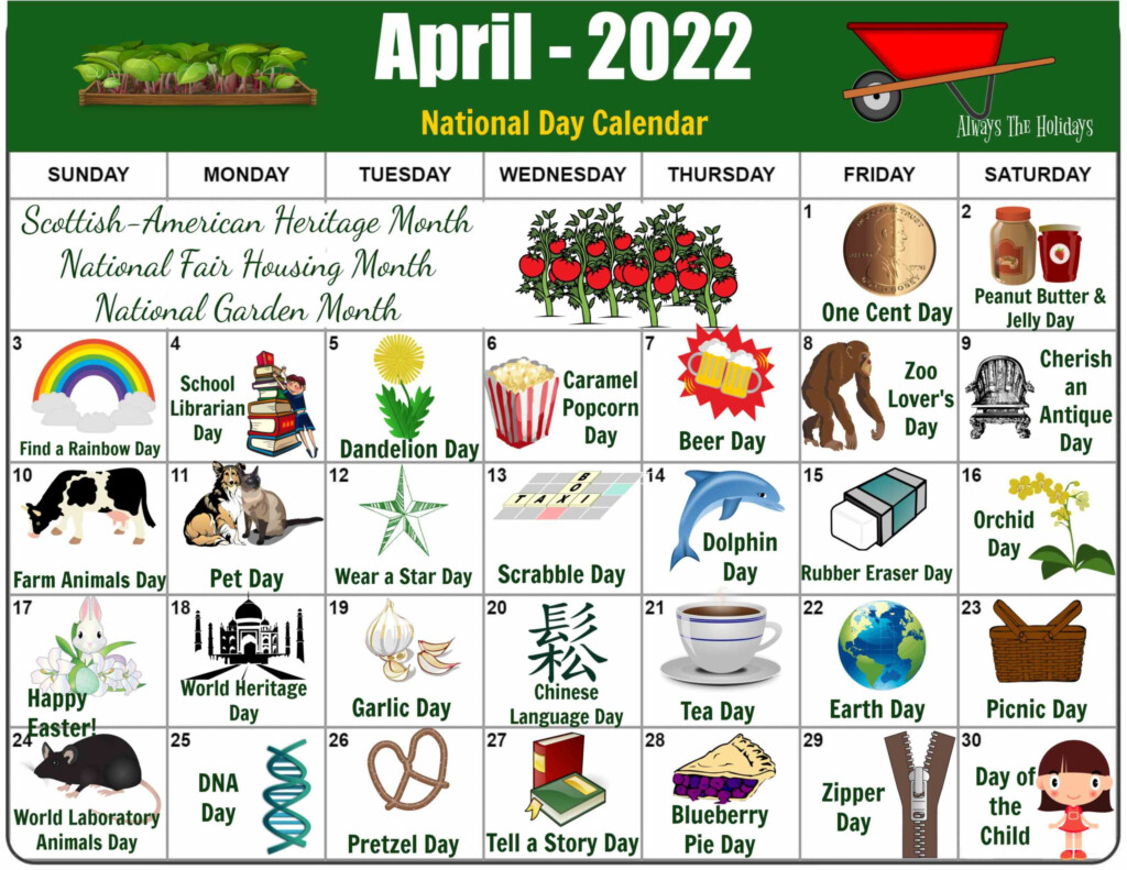 National Calendar Days 2024