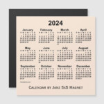 Magnetic Calendar 2024