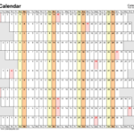 Excel 2021 And 2024 Calendar