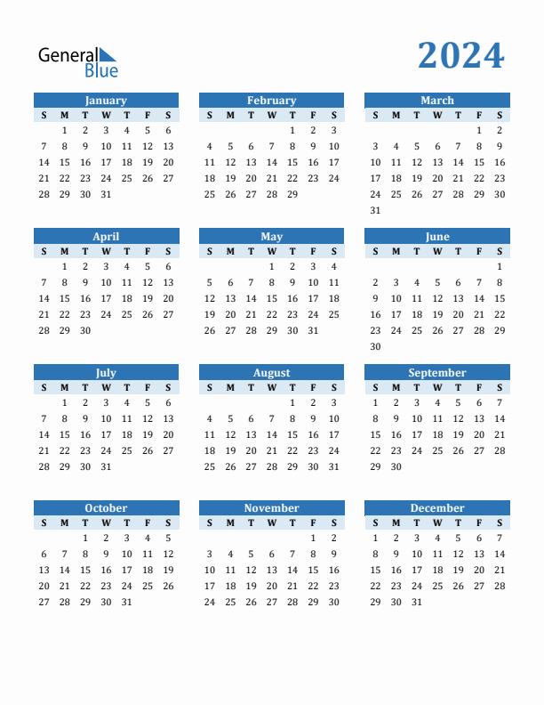 Download Calendar 2024