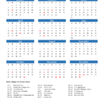 Free Printable Calendar 2024 With Us Holidays