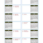 Word 2024 Calendar