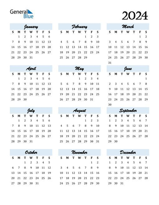 Edit Calendar 2024 2024 Calendar Printable