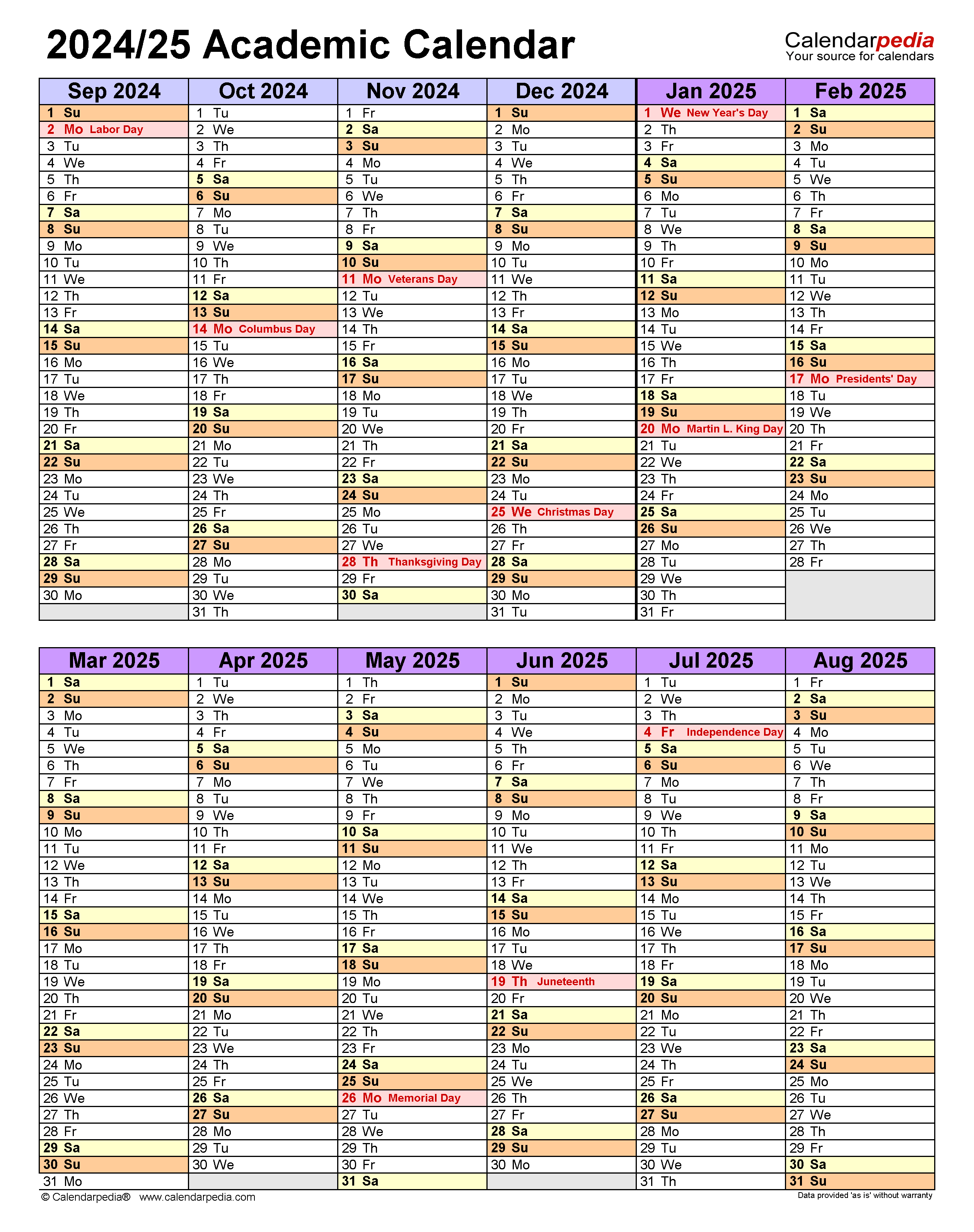 Academic Calendar Umich 2024 25 2024 Calendar Printable