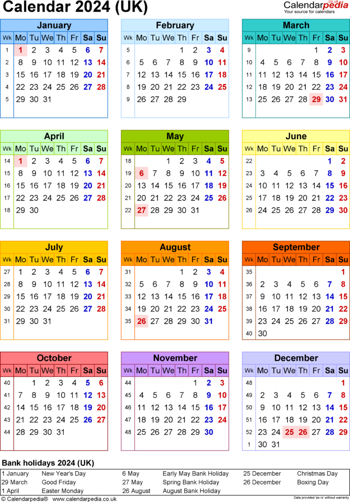 Fun Calendar Days 2024