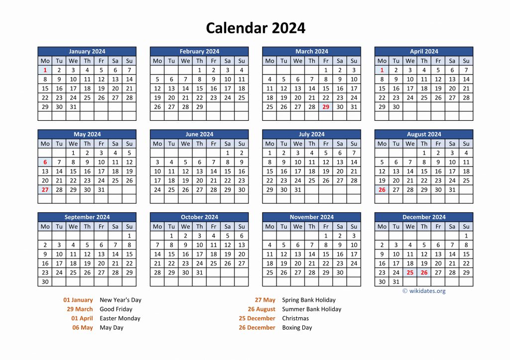 Summer 2024 Calendar 2024 Calendar Printable