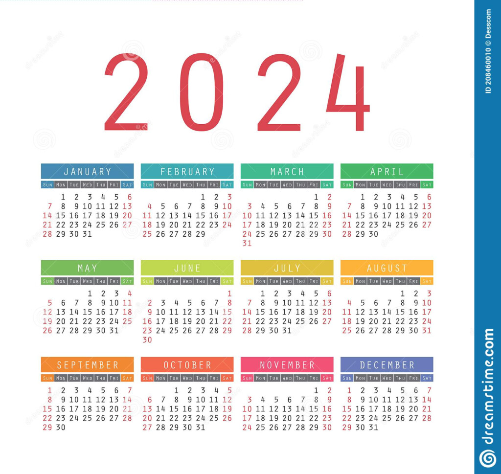 Kids Calendar 2024