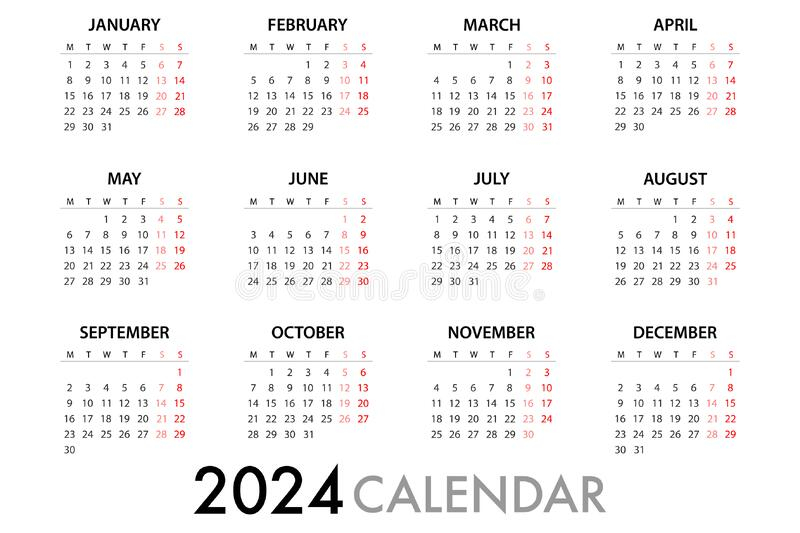 Planner Calendar 2024