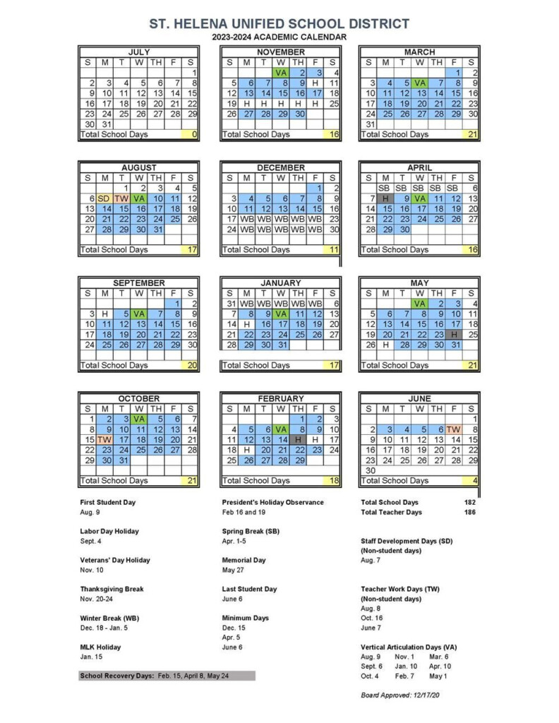 2024 And 2023 Cms School Calendar