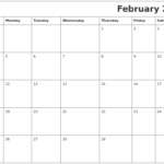 2024 February Calender