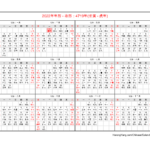 Chinese Calendar 2024 Pdf