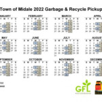 Recycle Pickup Calendar 2024