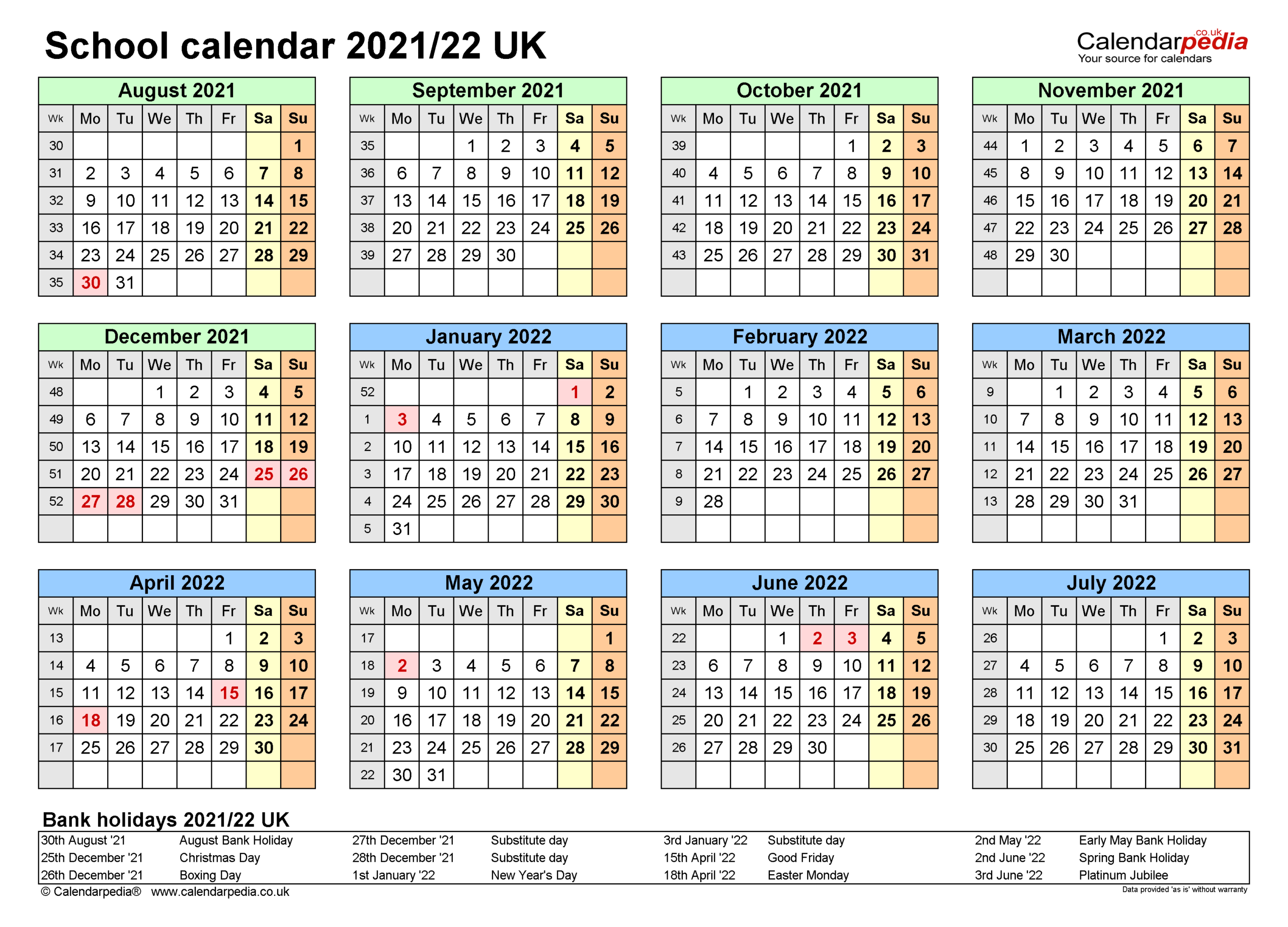 County School Calendar 2021 2022 Holidays vrogue.co
