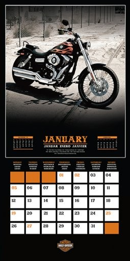 Harley Davidson Calendar 2024