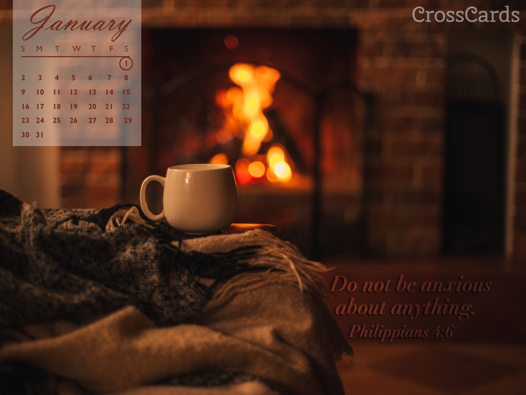 January 2024 Calendar Background