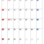 January 2024 Calendar Editable