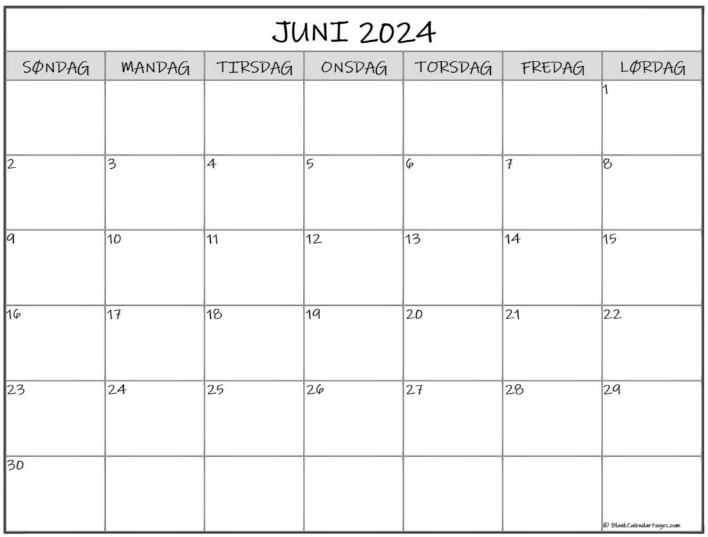 Calendar Jun 2024