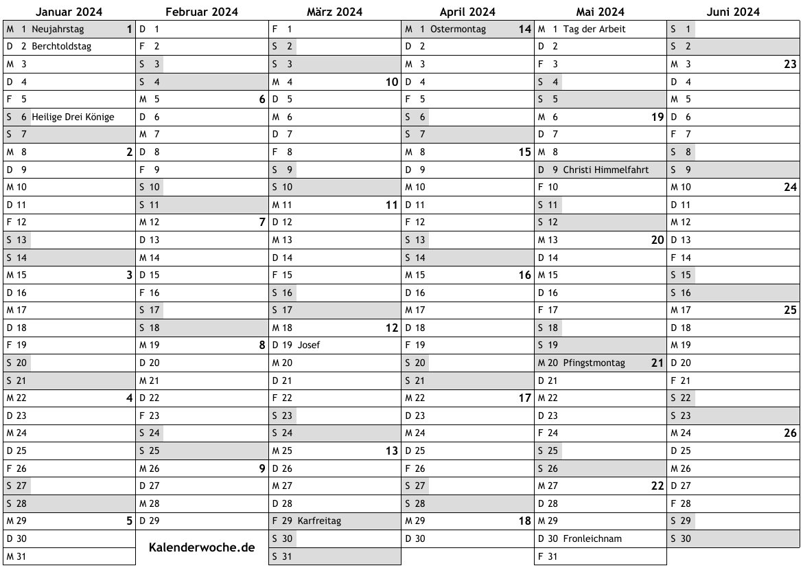 Stendig Calendar 2024 2024 Calendar Printable