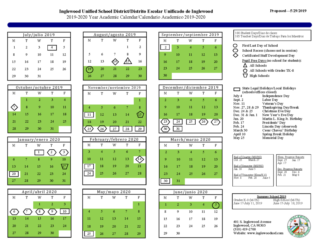 Lausd School Calendar 2024