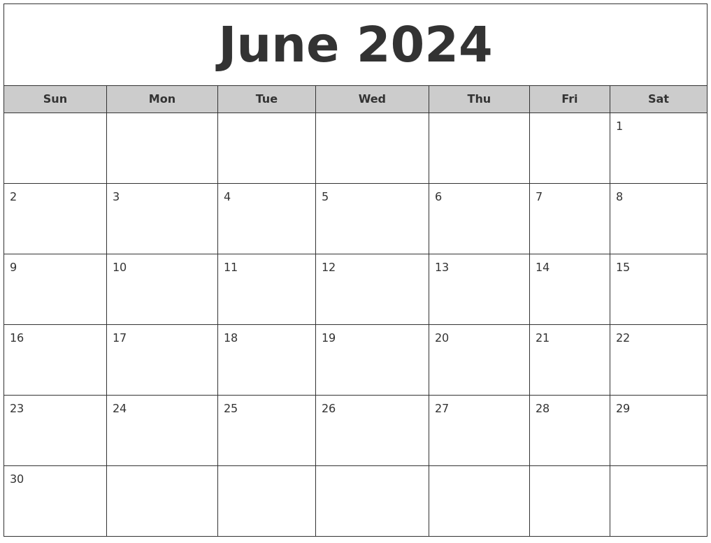 Calendar 2024 May/june