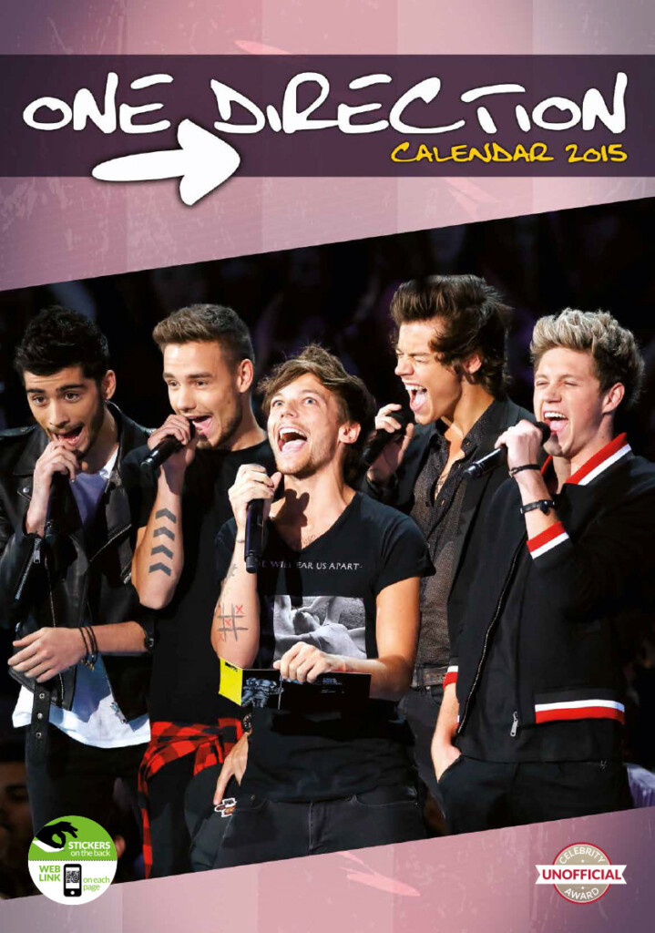 One Direction Calendar 2024