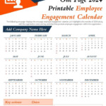 2024 Engagement Calendar