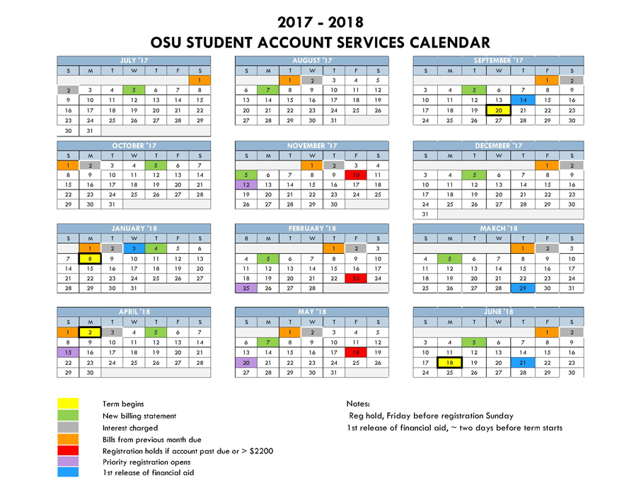 Osu Calendar 2024