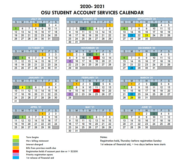 Oregon State Academic Calendar 2024