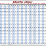 Julian Day Calendar 2024