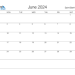 Catholic Calendar For June 2024