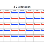 2-2-3 Work Schedule Calendar 2024