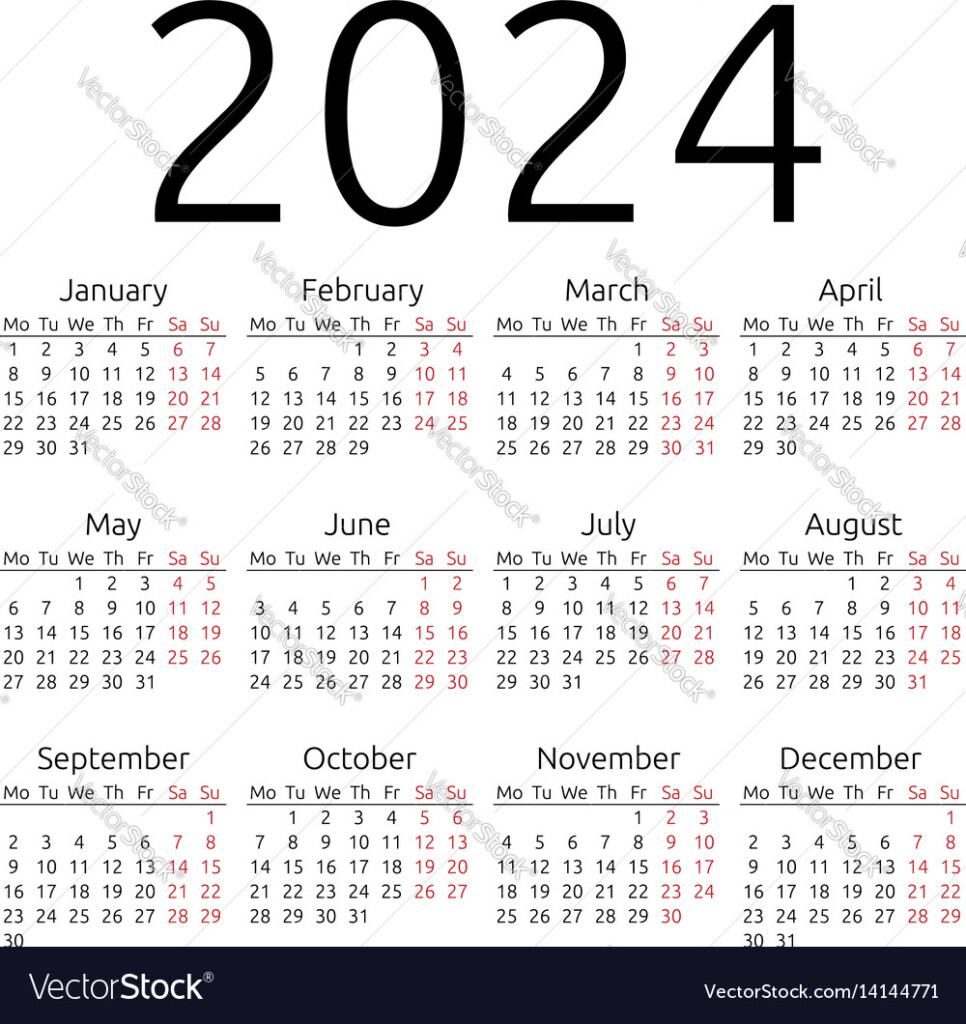 2024 Paid Calendar