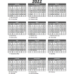 Workweek Calendar 2024