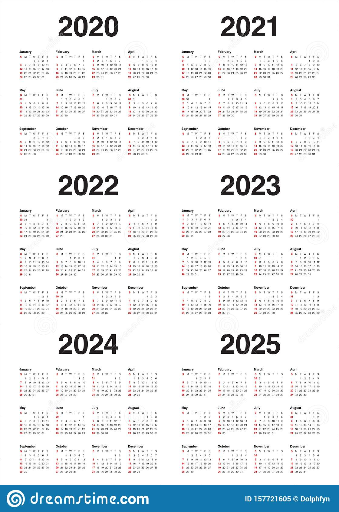 Downloadable Calendar 2021 And 2024 - 2024 Calendar Printable